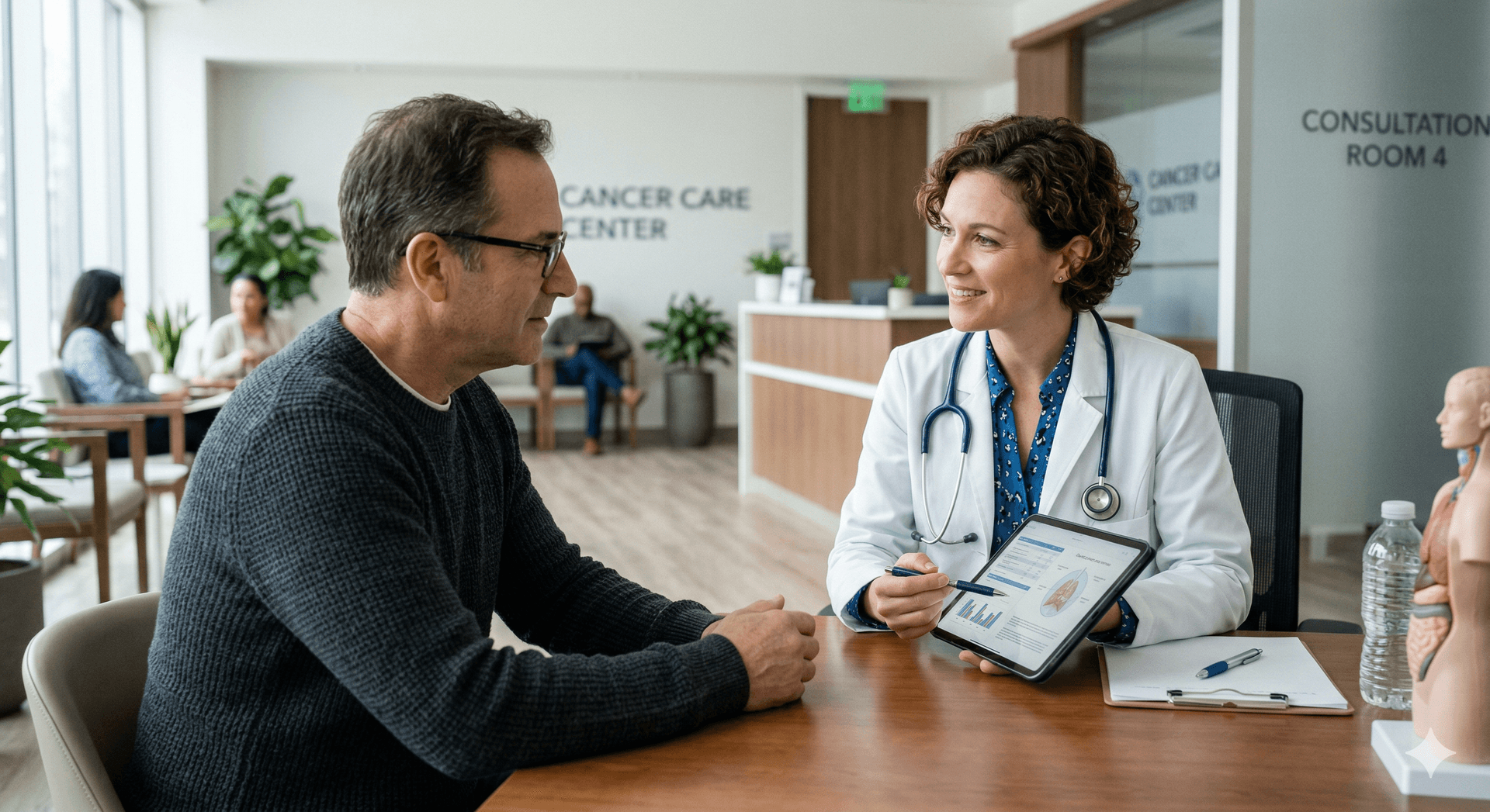 Oncology patient consultation